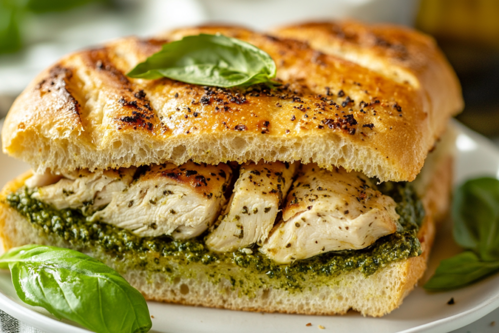 Chicken Pesto Sandwich