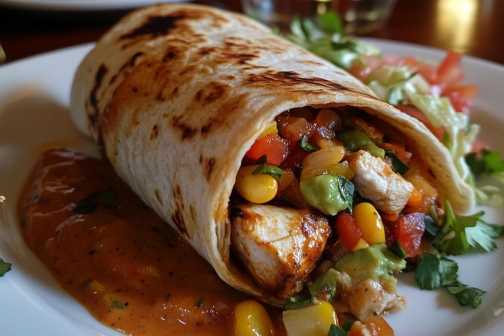 Southwest Chicken Wrap