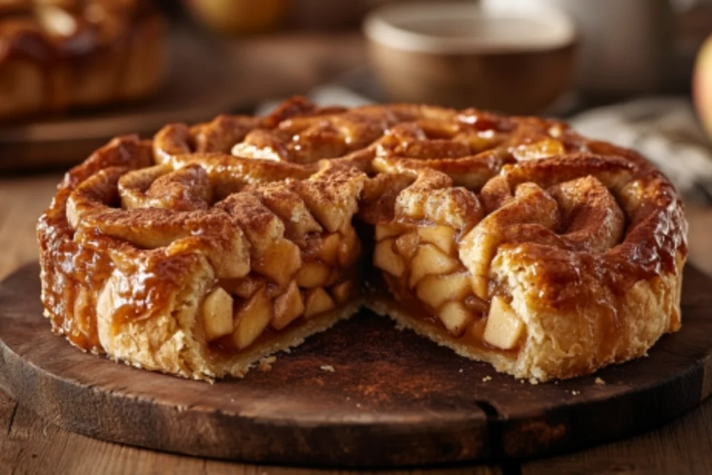 Cinnamon Roll Apple Pie Masterpiece - Cinnamon Roll Apple Pie: 10/10 Irresistible Recipe (Tips!)